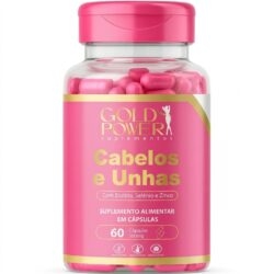 Vitamina Cabelos e Unhas - Gold Power