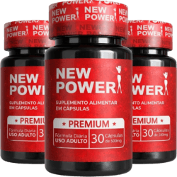 Termogênico New Power Premium - combo 3 Unidades